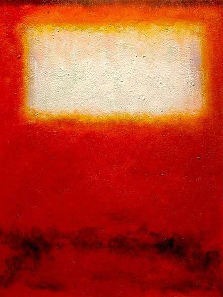 White over Red 2 by Abstract expressionism