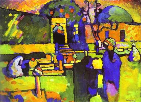 Arabs I Cemetery by Abstract expressionism