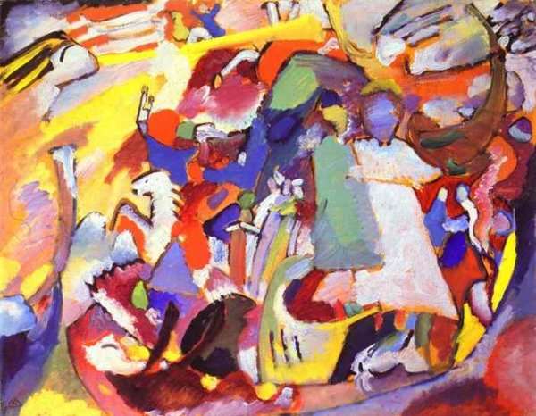 All Saints I by Abstract expressionism