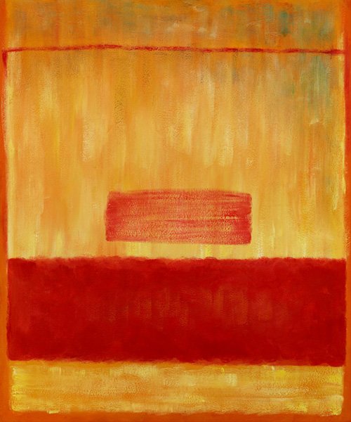 Untitled (Yellow and Red)